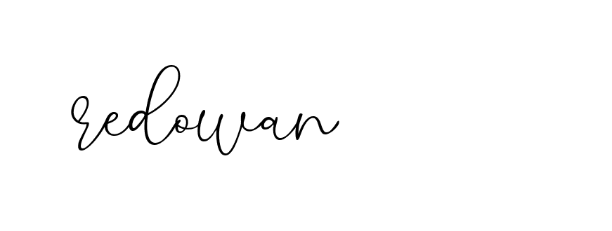 Signature of redowan