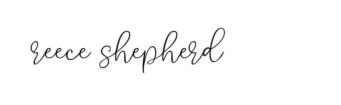 Signature of reece-shepherd