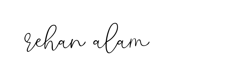 Signature of rehan-alam