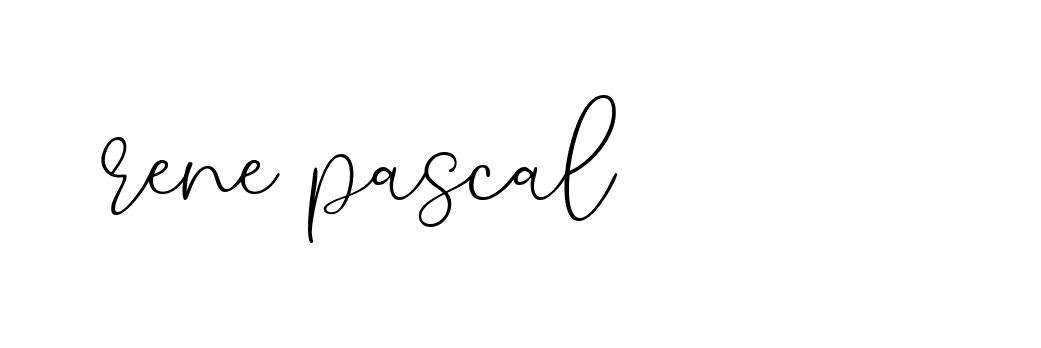 Signature of rene-pascal-