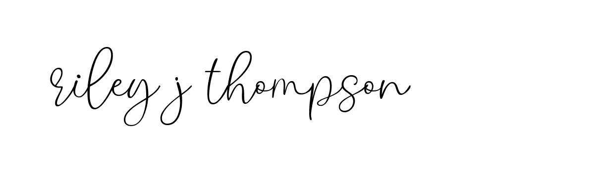 Signature of riley-j-thompson