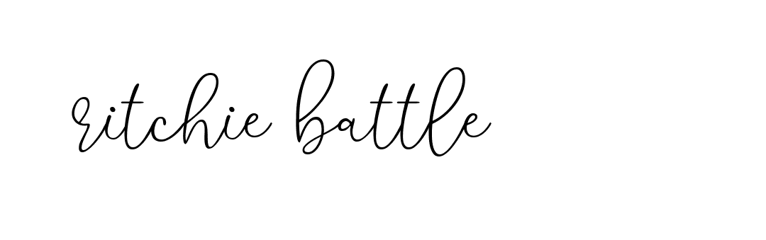 Signature of ritchie-battle