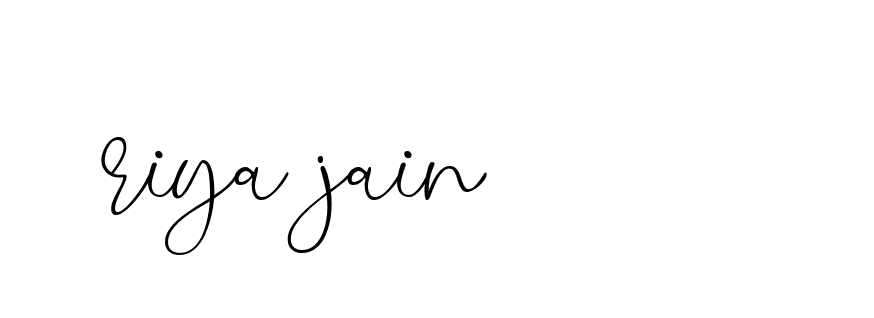 Signature of riya-jain