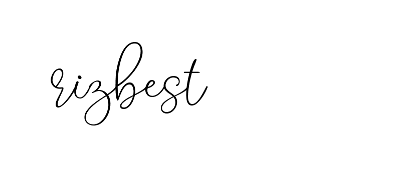 Signature of rizbest