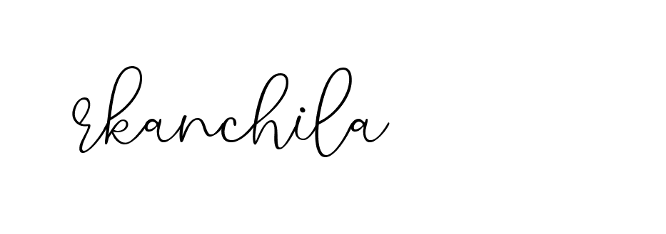 Signature of rkanchila