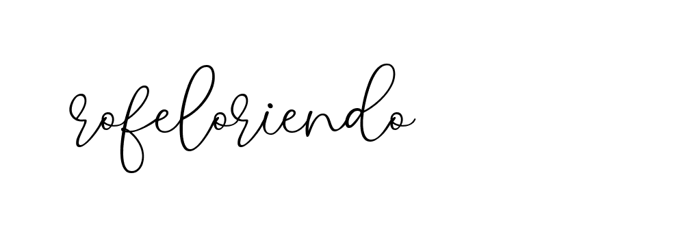 Signature of rofeloriendo