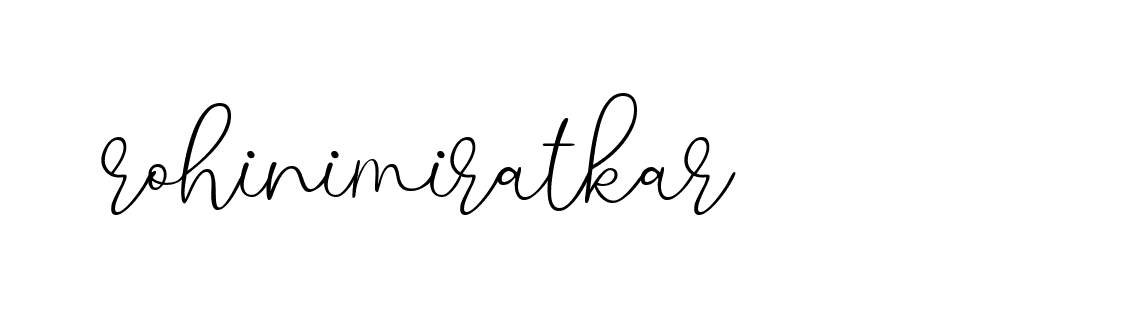 Signature of rohinimiratkar