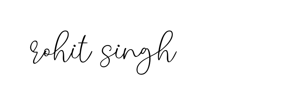 Signature of rohit-singh