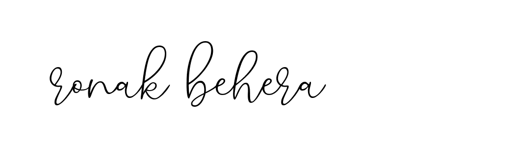 Signature of ronak-behera