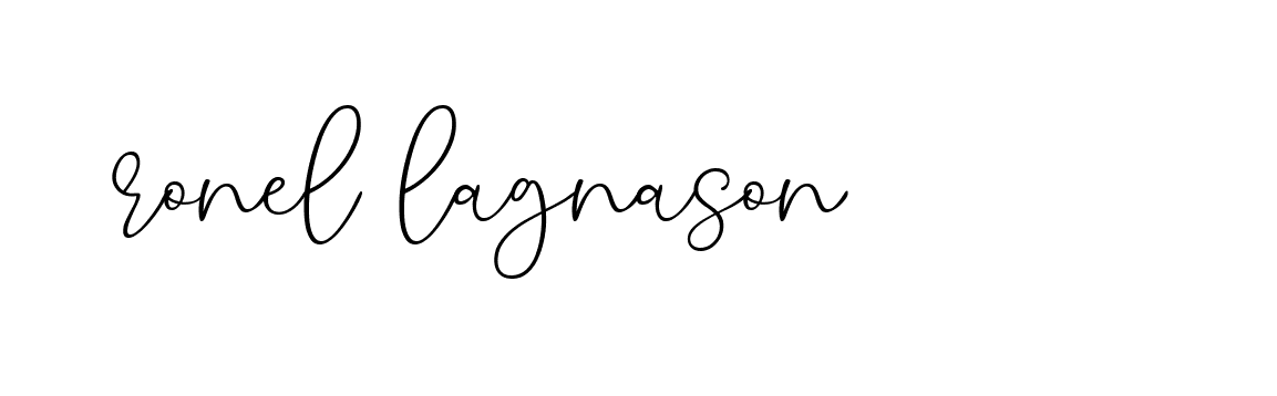 Signature of ronel-lagnason