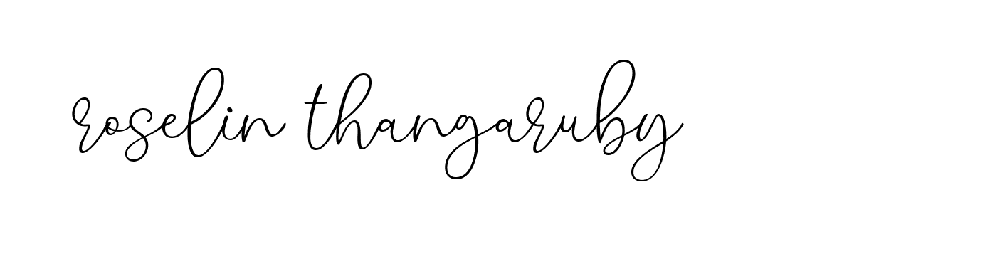 Signature of roselin-thangaruby-