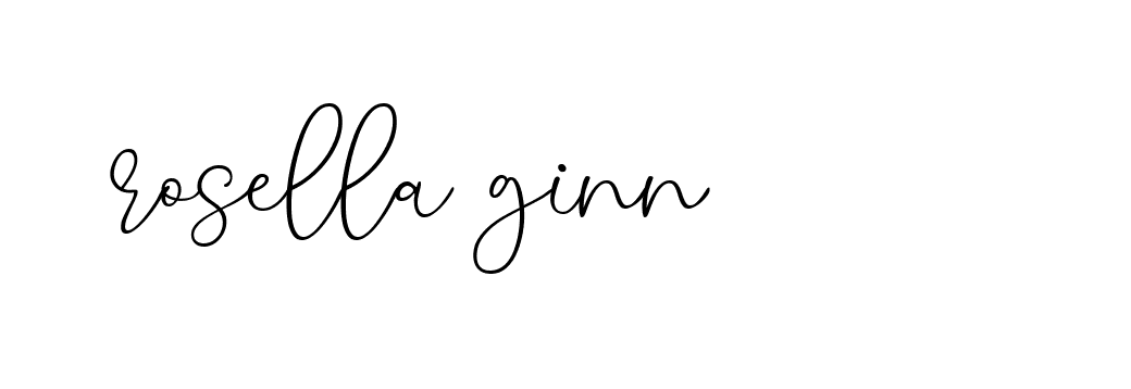 Signature of rosella-ginn