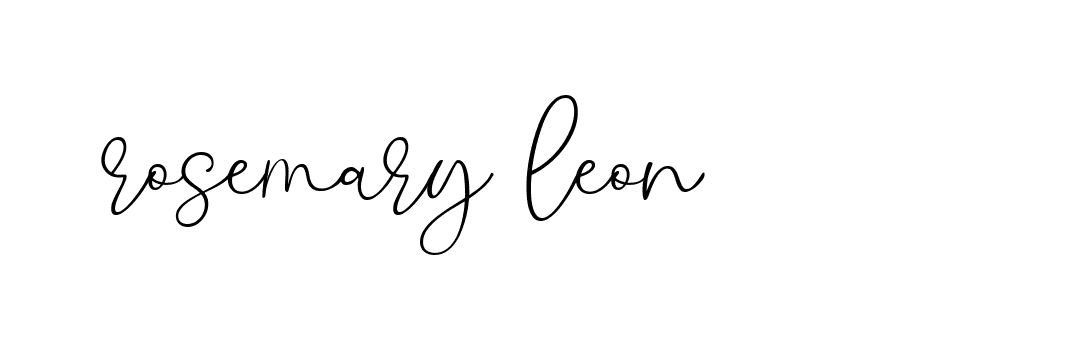 Signature of rosemary-leon