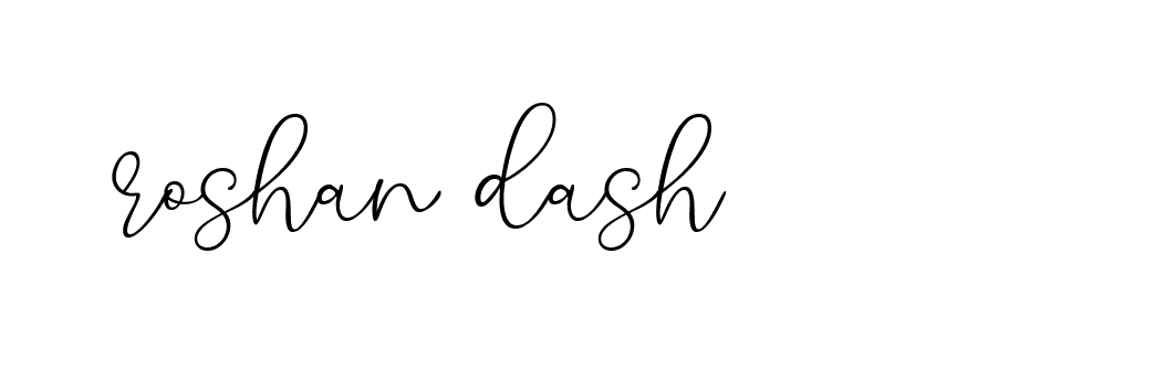 Signature of roshan-dash