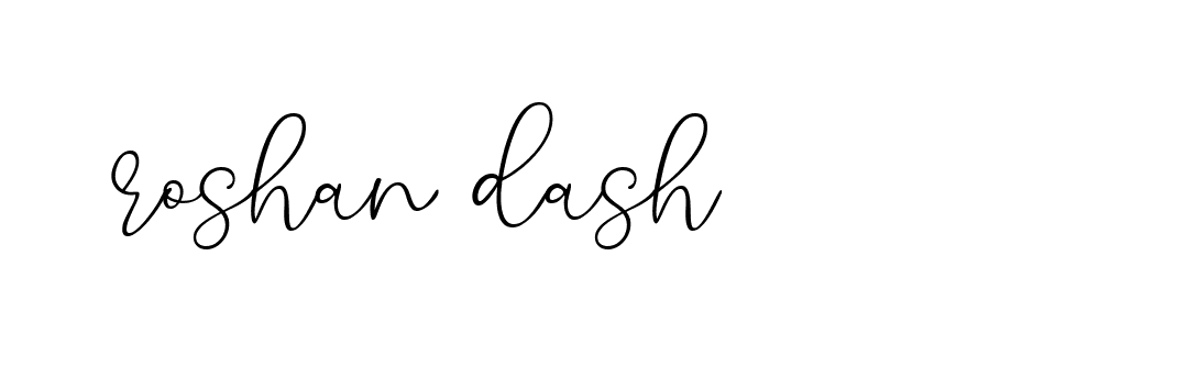 Signature of roshan-dash-