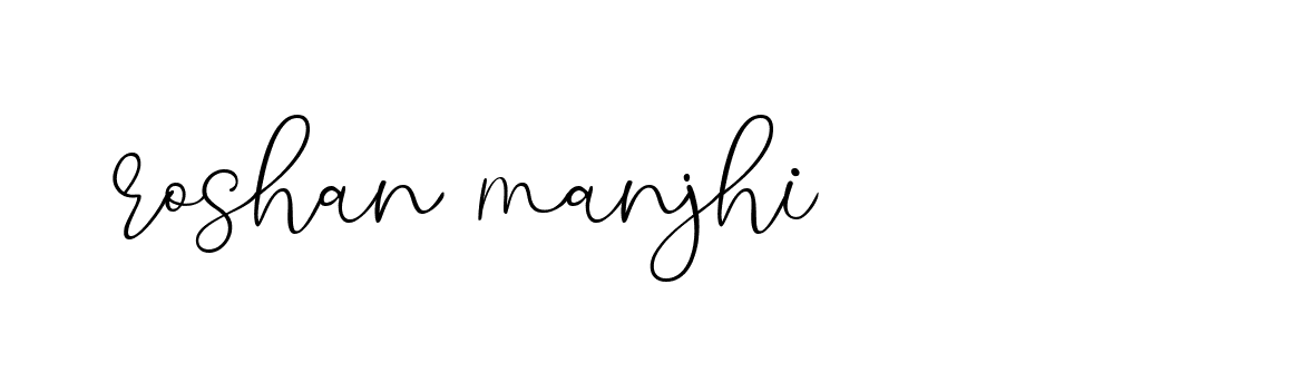 Signature of roshan-manjhi-