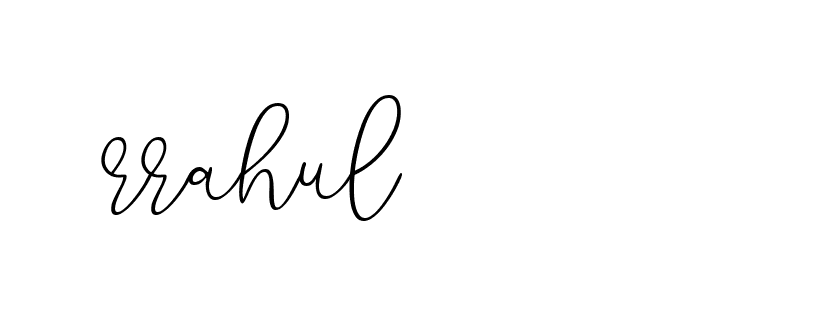 Signature of rrahul-