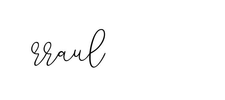 Signature of rraul