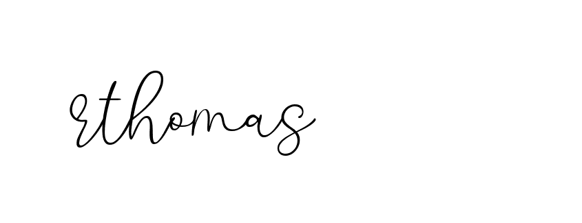 Signature of rthomas