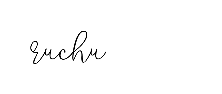 Signature of ruchu