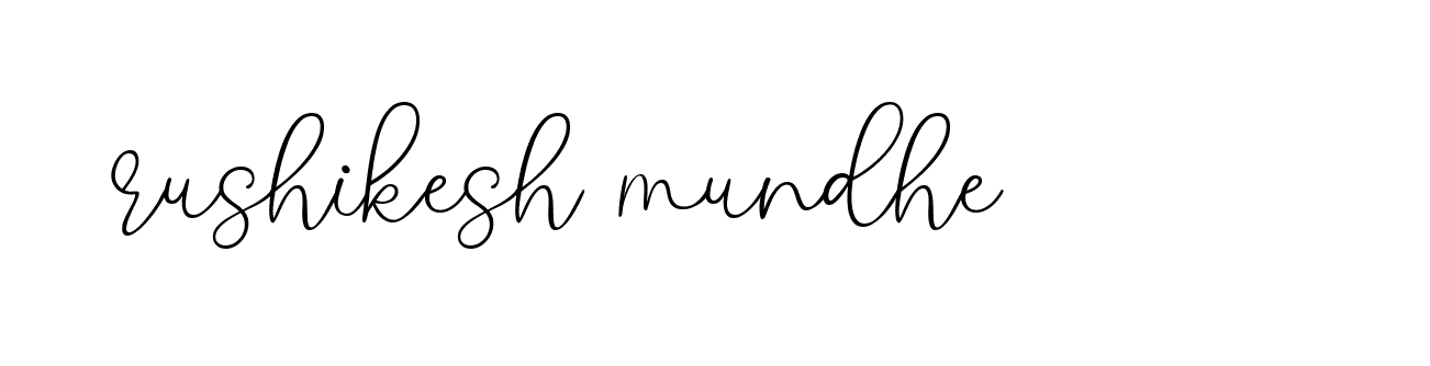 Signature of rushikesh-mundhe