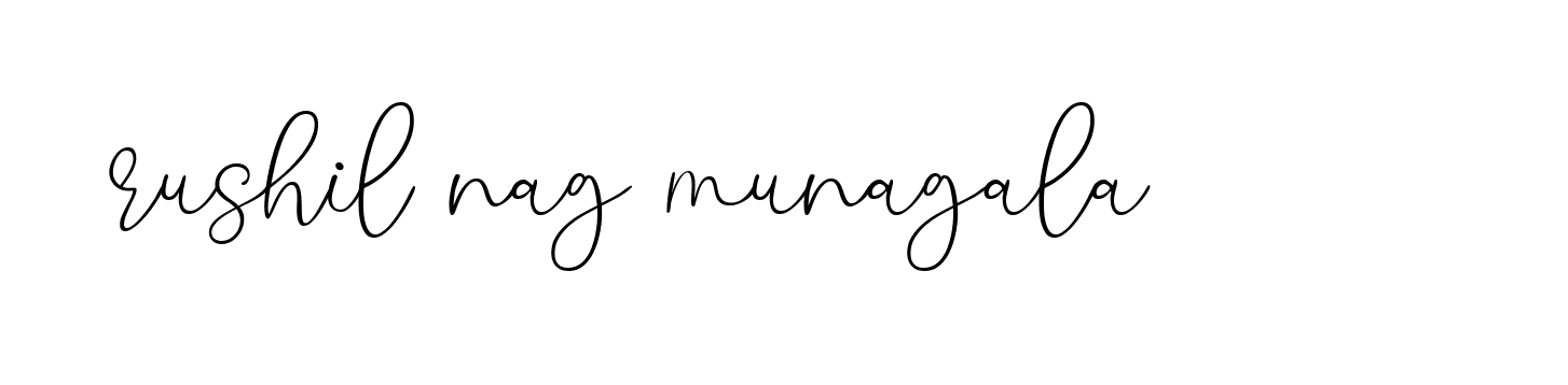 Signature of rushil-nag-munagala