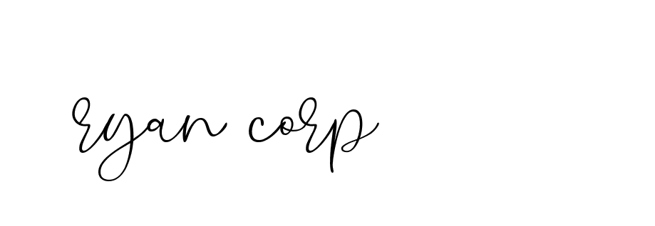 Signature of ryan-corp