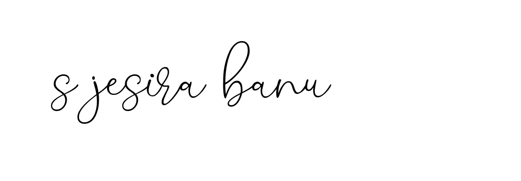 Signature of s-jesira-banu