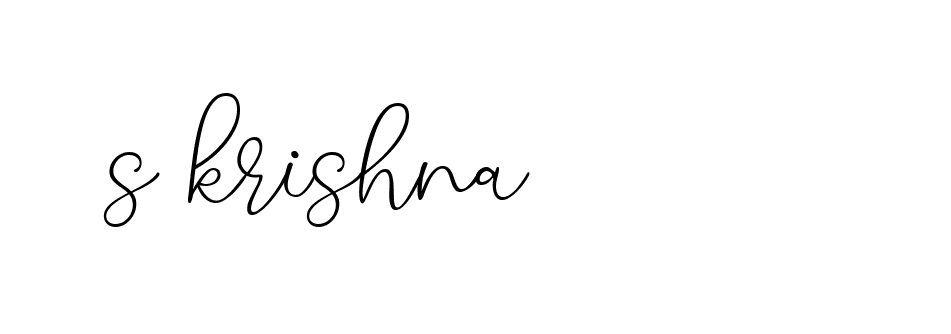 Signature of s-krishna-