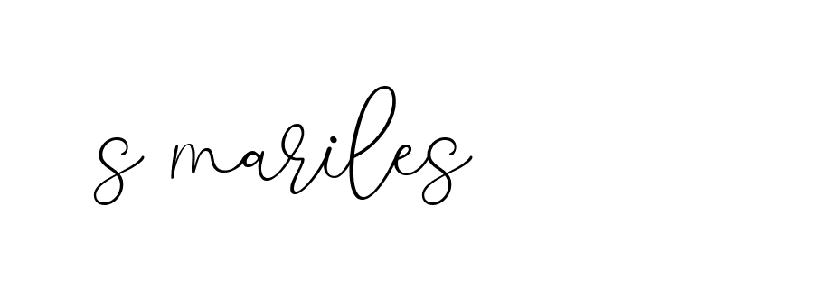 Signature of s-mariles