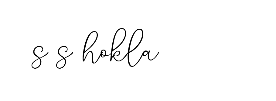 Signature of s-s-hokla