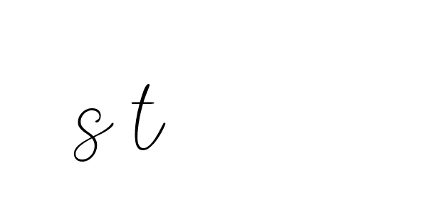 Signature of s-t