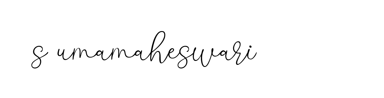 Signature of s-umamaheswari-