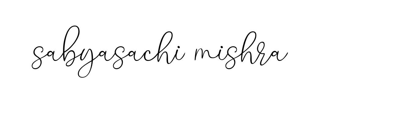 Signature of sabyasachi-mishra