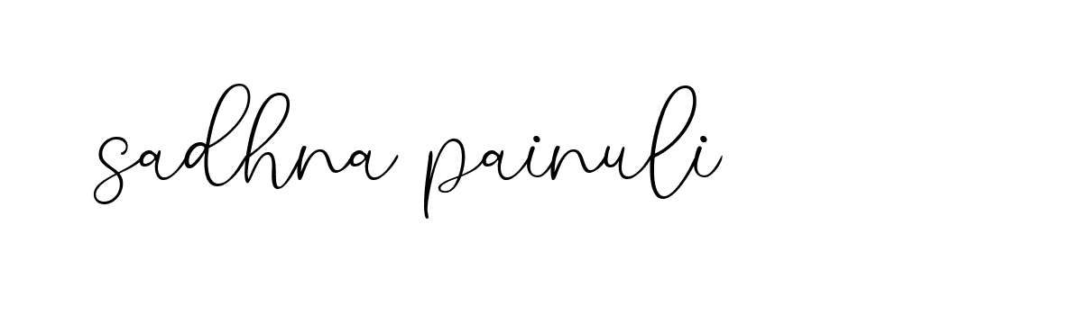 Signature of sadhna-painuli