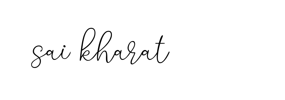 Signature of sai-kharat