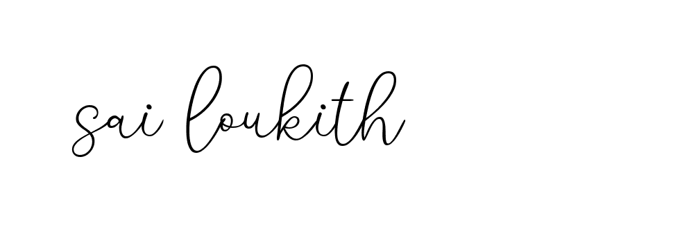 Signature of sai-loukith