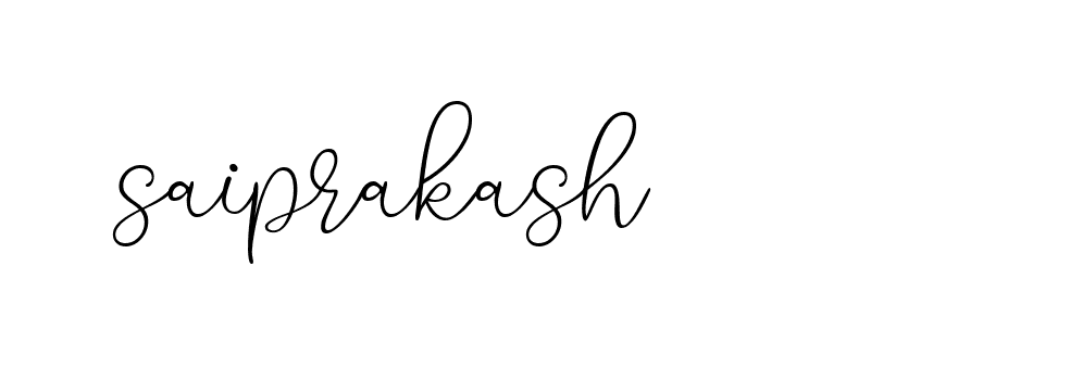 Signature of saiprakash