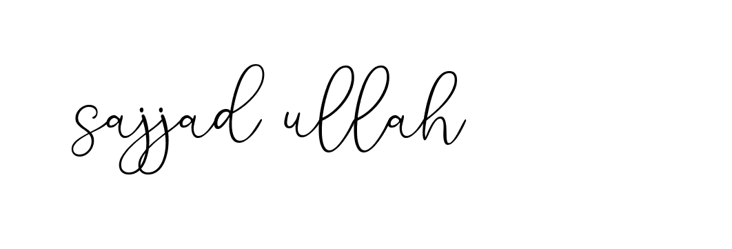 Signature of sajjad-ullah