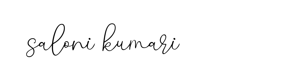 Signature of saloni-kumari-