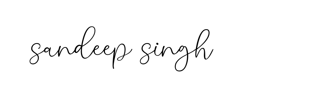 Signature of sandeep-singh