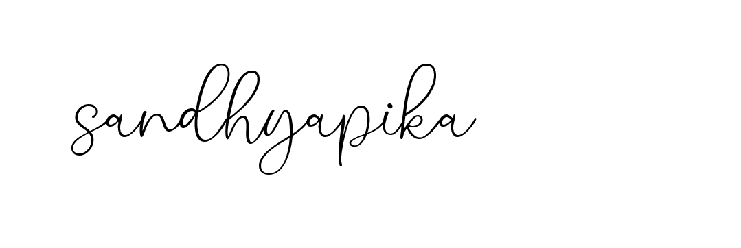 Signature of sandhyapika