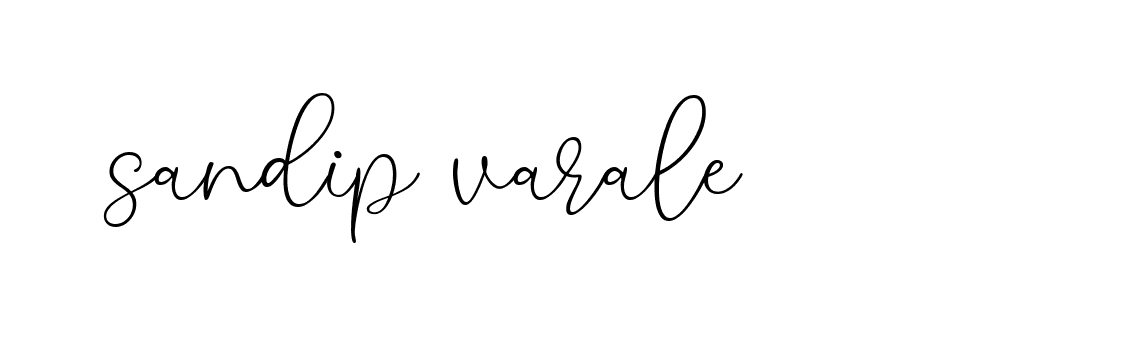 Signature of sandip-varale