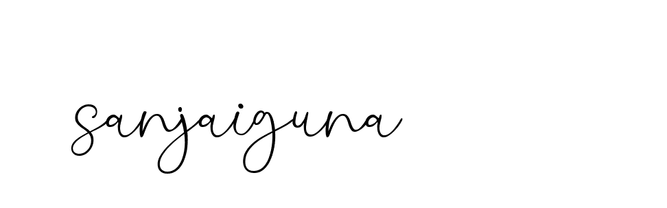 Signature of sanjaiguna