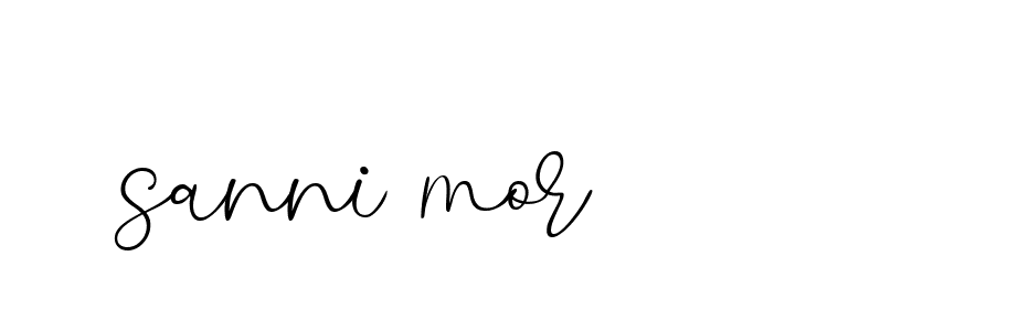 Signature of sanni-mor