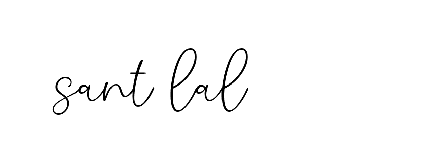 Signature of sant-lal