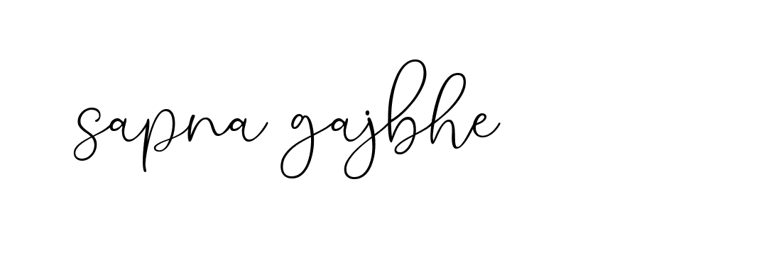 Signature of sapna-gajbhe