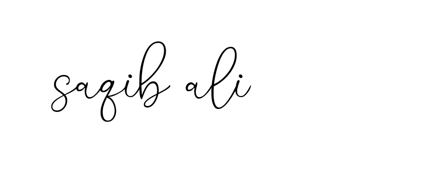 Signature of saqib-ali