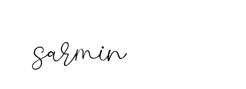 Signature of sarmin