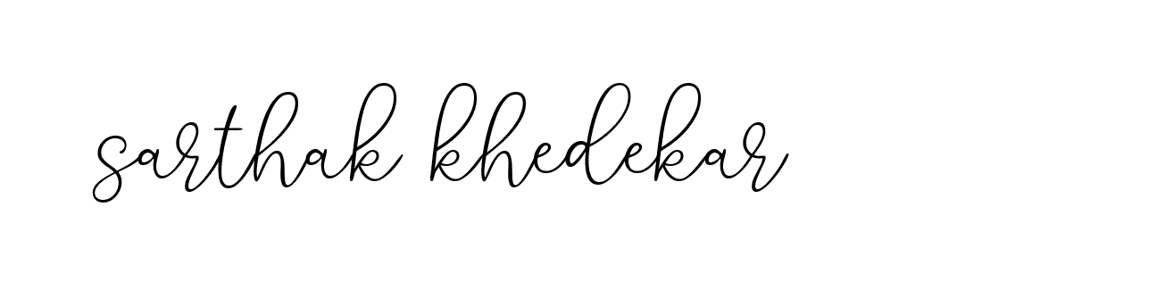 Signature of sarthak-khedekar-